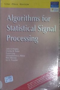 Algorithm For Statistical Signal Processing