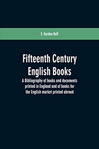 Fifteenth century English books