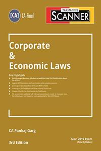 Scanner-Corporate & Economic Laws (CA-Final)(Nov 2019 Exam-New Syllabus)(3rd Edition July 2019)