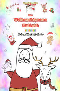 Weihnachtsmann-Malbuch