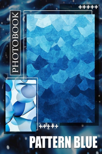 Pattern Blue Photo Book