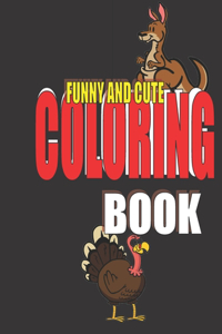 Funny and Cute Coloring Book
