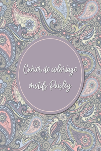 Cahier de coloriage motifs paisley