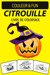 Citrouille Livre de Coloriage