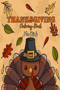Thanksgiving Coloring Book For Kids