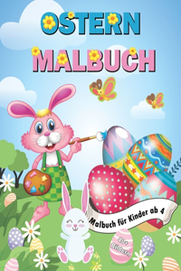 ostern malbuch für kinder von 4-8 jahren
