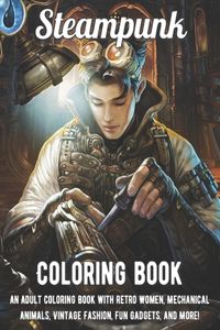 Steampunk Coloring Book