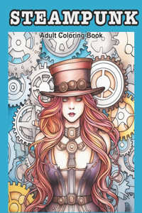 Steampunk Adult Coloring Book