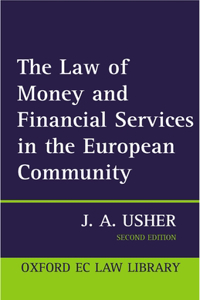 Law of Money and Financial Services in the EC