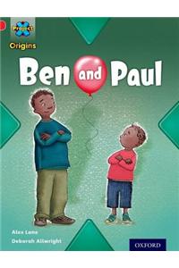 Project X Origins: Red Book Band, Oxford Level  2: Big and Small: Ben and Paul