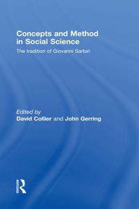 Concepts and Method in Social Science