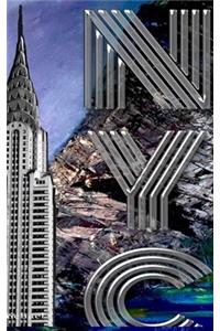 Iconic Chrysler Building New York City Sir Michael Artist Drawing Writing journal