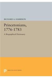 Princetonians, 1776-1783