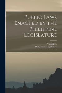 Public Laws Enacted by the Philippine Legislature