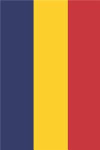 Chad Flag Notebook - Chadian Flag Book - Chad Travel Journal