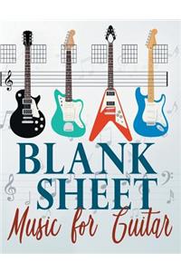 Blank Sheet Music for Guitar