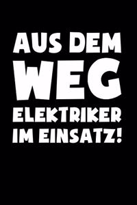 Elektriker im Einsatz
