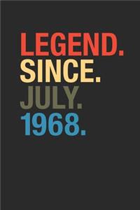 Legend Since July 1968