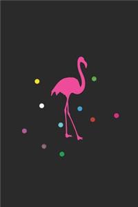 Colorful Bubble Flamingo