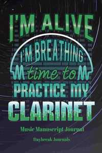 Music Manuscript Journal