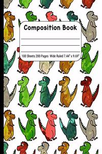 Composition Book Wide Rule