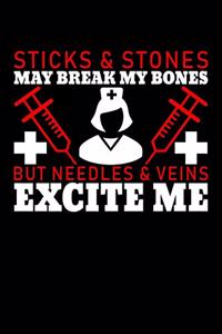 Sticks & Stones May Break Bones, Needles & Veins Excite Me