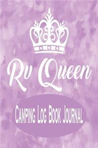RV Queen - Camping Log Book Journal