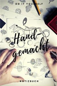 Handgemacht Notizbuch Do it yourself