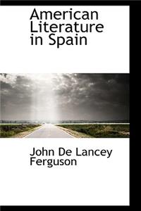 American Literature in Spain