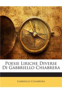 Poesie Liriche Diverse Di Gabbriello Chiabrera