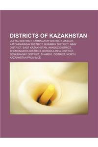 Districts of Kazakhstan