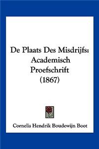 De Plaats Des Misdrijfs