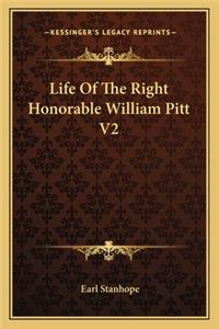 Life Of The Right Honorable William Pitt V2