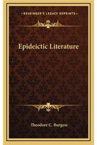 Epideictic Literature