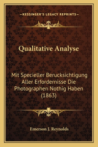 Qualitative Analyse