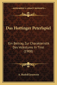 Das Hottinger Peterlspiel