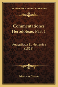 Commentationes Herodoteae, Part 1