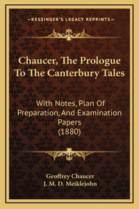 Chaucer, The Prologue To The Canterbury Tales