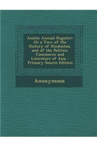 Asiatic Annual Register