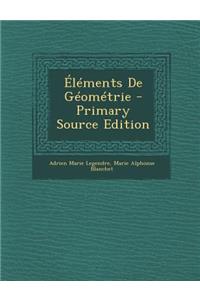 Elements de Geometrie