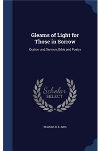 Gleams of Light for Those in Sorrow