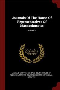 Journals of the House of Representatives of Massachusetts; Volume 2