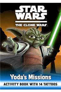 Star Wars the Clone Wars: Yoda's Missions Tattoo Book