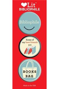 Bibliophile 3-Button Assortment
