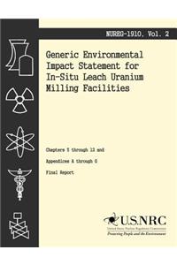 Generic Environmental Impact Statement for In-Situ Leach Uranium Milling Facilities