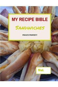 My Recipe Bible - Sandwiches