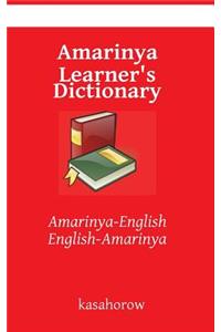 Amarinya Learner's Dictionary