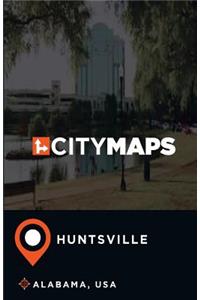 City Maps Huntsville Alabama, USA