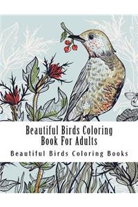 Beautiful Birds Coloring Book For Adults