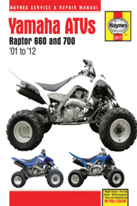 Yamaha Raptor 660 & 700 ATVs (01 - 12)